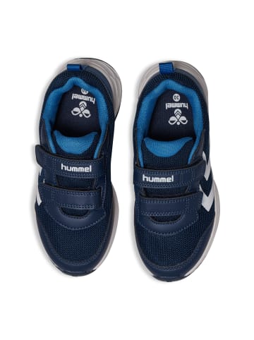 Hummel Klettverschluss Schuhe Turbo Run Lebensstil Kinder in BLACK IRIS/VALLARTA BLUE