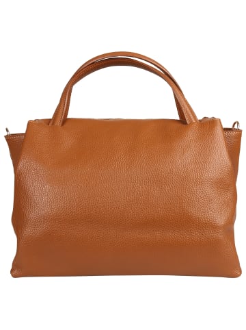 Florence Leder Handtasche Florence Tasche tan, hellbraun ca. 36cm