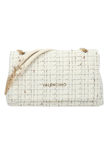 Valentino Tweed Schultertasche 26 cm in off wh-multi