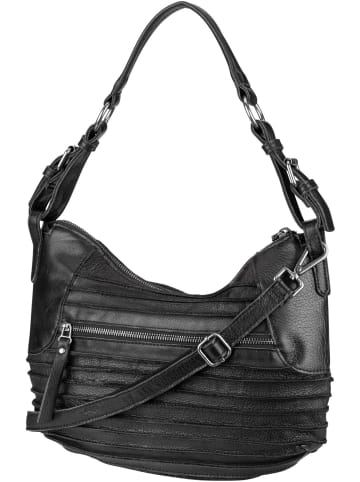 FREDs BRUDER Beuteltasche Riffel Fectors Midi Hobo in Black