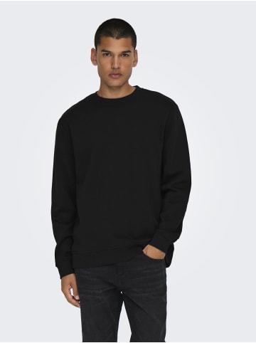 ONLY & SONS Sweatshirt in Black 1