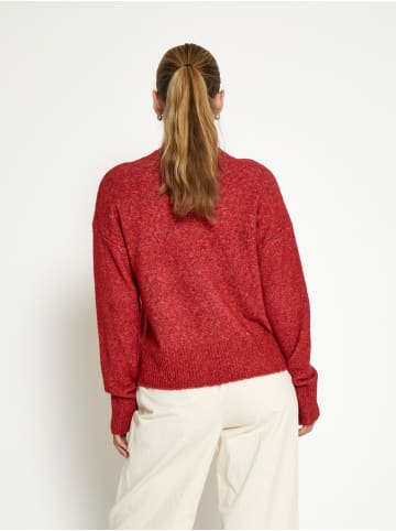DESIRES Pullover in Cardinal Red Melange