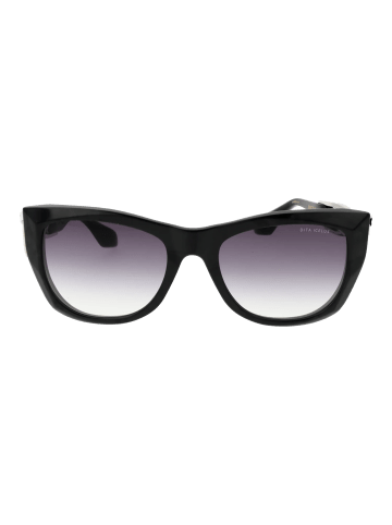 Dita Frauen Sonnenbrille Katzenauge Schwarz