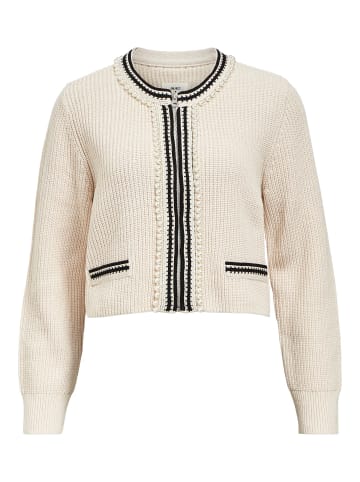 Object Strickjacke in White Sand