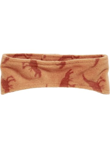 Playshoes Kinder Mütze "Fleece-Stirnband Dinos" in Orange