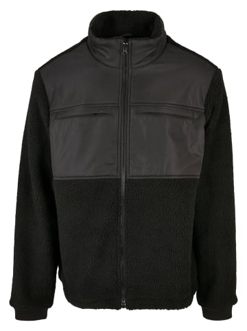 Urban Classics Urban Classics Herren Patched Sherpa Jacket in black