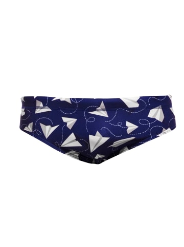 Funky Trunks Paper Plain Badehose in blau