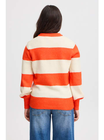 ICHI IHEDEN LS7 Loose fit in Orange.com Almond Milk stripe