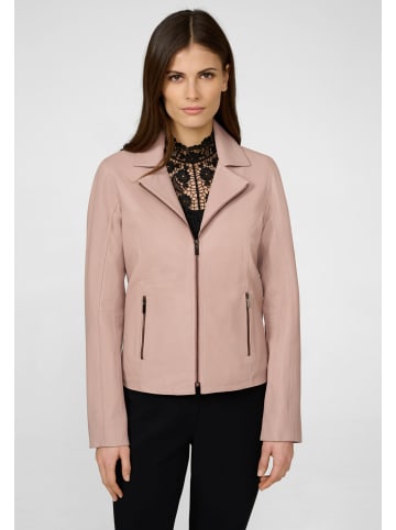 Ricano Damen Lederjacke Amelie in Rosé