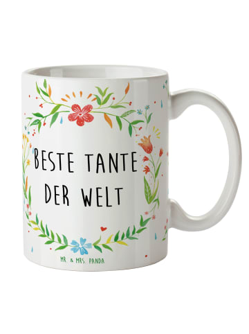 Mr. & Mrs. Panda Tasse Tante mit Spruch in Keine Angabe