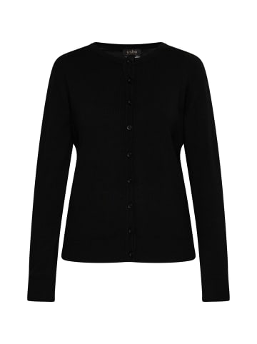 usha BLACK LABEL Cardigan in Schwarz