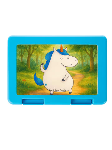 Mr. & Mrs. Panda Bentobox Einhorn Mann Design ohne Spruch in Weiß
