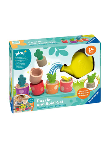 Ravensburger Play+ Puzzle- Spiel-Set: Meine kleinen Pflanzen, 18 Monate - 3 Jahre