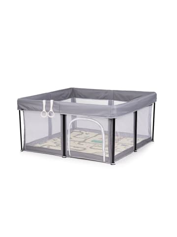 Chipolino Laufstall Vibe Set Spielmatte in grau