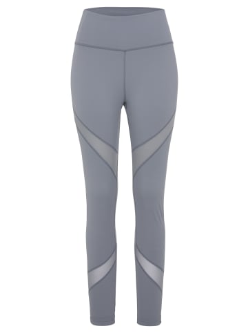 LASCANA ACTIVE Funktionsleggings in blau grau