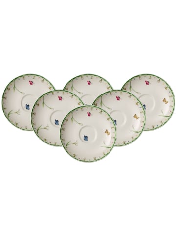 Villeroy & Boch 6er Set Kaffeeuntertassen Colourful Spring ø 14,8 cm bunt in bunt
