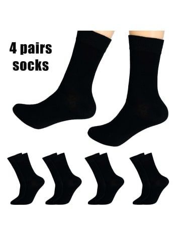 Yalion 4 Paar atmungsaktive Socken für jede Jahreszeit