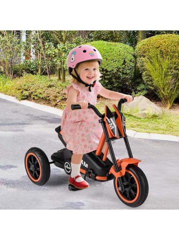 COSTWAY Kinder Dreirad ab 3 Jahren in Orange