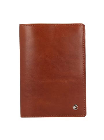 Esquire Toscana Reisepassetui Leder 9.5 cm in braun