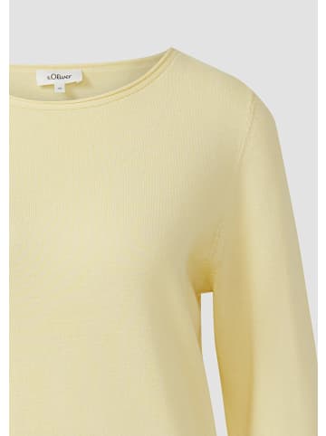 s.Oliver Strickpullover in 1015_gelb