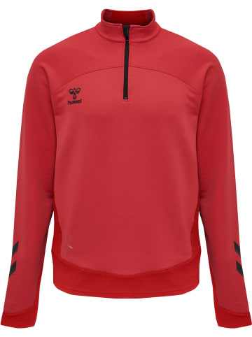 Hummel Hummel Zip Sweatshirt Hmllead Fußball Kinder Leichte Design Schnelltrocknend in TRUE RED