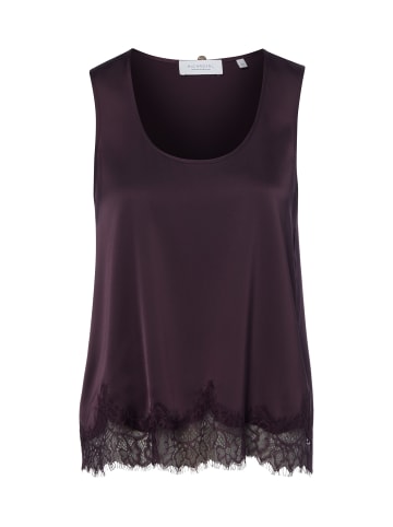 Rich & Royal Satin-Top in lila