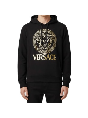 Versace Schwarz Baumwolle Hoodie