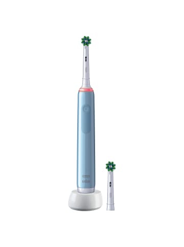 Oral-B Elektrische Zahnbürste "Pro 3 - Cross Action" in Blau