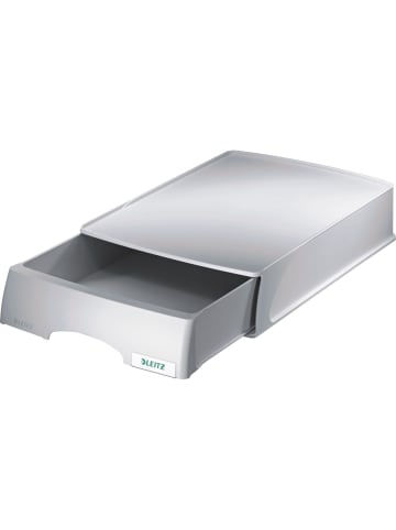 Leitz Briefablage Plus A4 mit Schublade grau