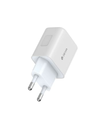 COFI 1453 Schnellladegerät in Weiß mit 1x USB-C Anschluss Wandladegerät 30W 3A in Weiß