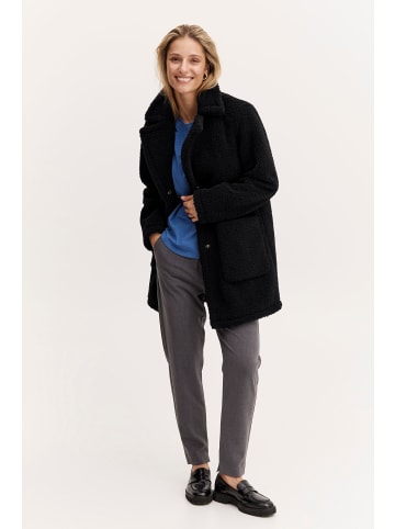 b. young BYCANTO COAT 3 - FAKE FUR Regular fit in Black