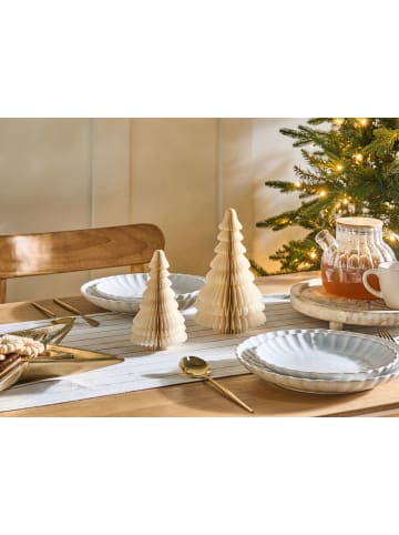 Beliani 2er-Set Dekofigur SKJOMA in Beige