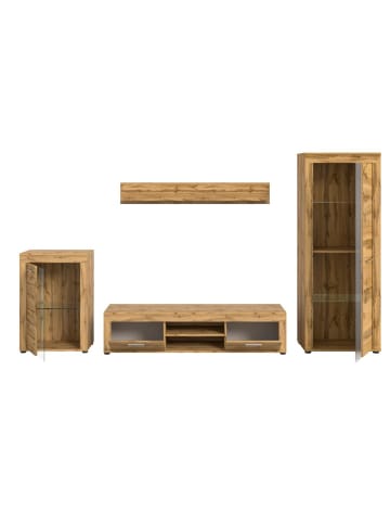ebuy24 Regalsystem Jam Eiche 310 x 35 cm