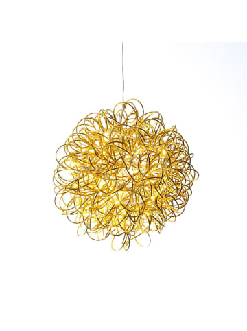 MARELIDA LED Drahtkugel Sphere 50LED D: 30cm für Außen in gold