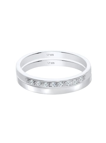 Elli DIAMONDS  Ring 925 Sterling Silber Ring Set in Silber