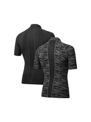 DANISH ENDURANCE Hemd Power Compression in black_grey camo
