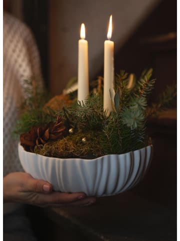 Kaiser Porzellan Schale " Spirulina " in weiß