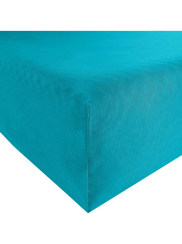 REDBEST Single-Jersey Spannbettlaken Denver in türkis
