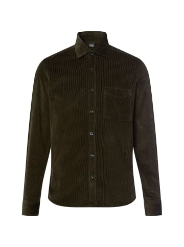 Nils Sundström Cordhemd in khaki