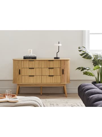 Beliani Kommode SELAH in Braun - (W) 120 x (H) 75 x (L) 40 cm