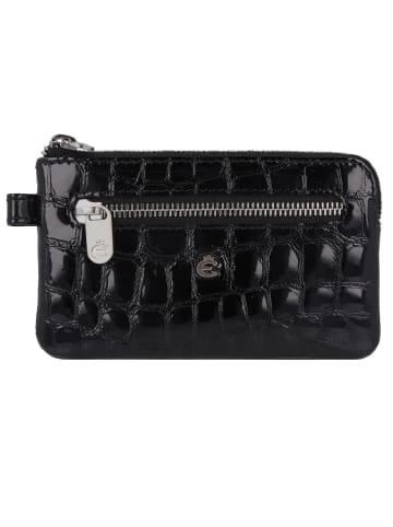 Esquire Nizza Schlüsseletui Leder 12 cm schwarz