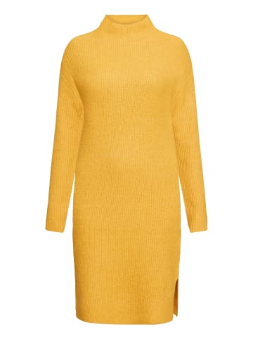 CARTOON Strickkleid mit Stehkragen in Orange