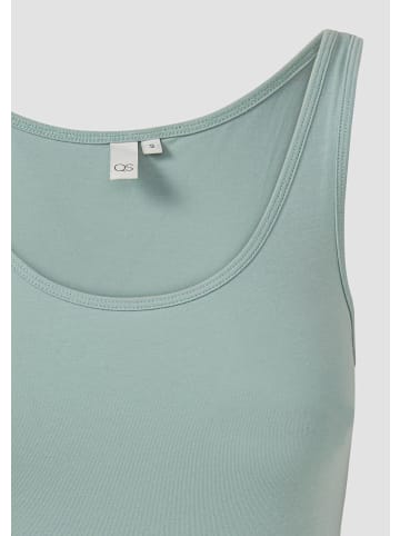 QS T-Shirt in 6215_ozeangrün