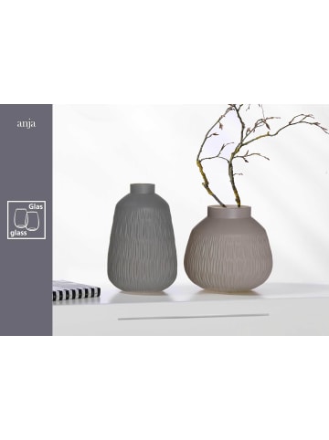 Ritzenhoff & Breker Vase Anja in 32,5 cm in grau