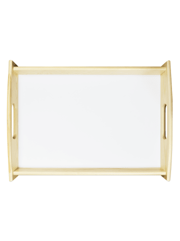 Mr. & Mrs. Panda Tablett Bären mit Hut ohne Spruch in Weiß