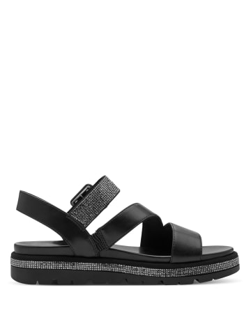 Marco Tozzi Sandale Sandalette in schwarz