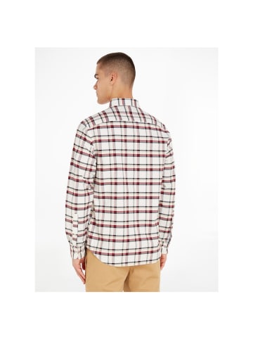 Tommy Hilfiger Langarmhemd in ivory - multi