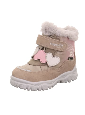 superfit Winterstiefel HUSKY+ in Beige/Rosa