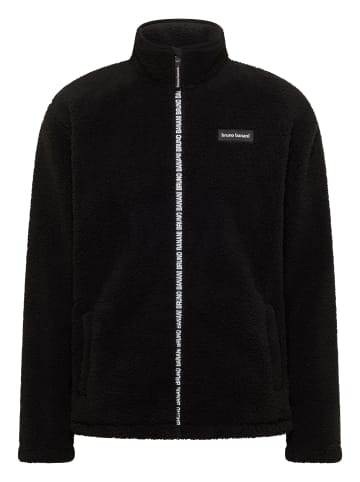 Bruno Banani Fleecejacke Garrison in Schwarz