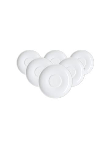 Ritzenhoff & Breker 6er Set Espressountertassen Bianco ø 11 cm in weiß